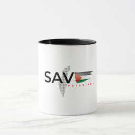 Free Palestine Mugg 