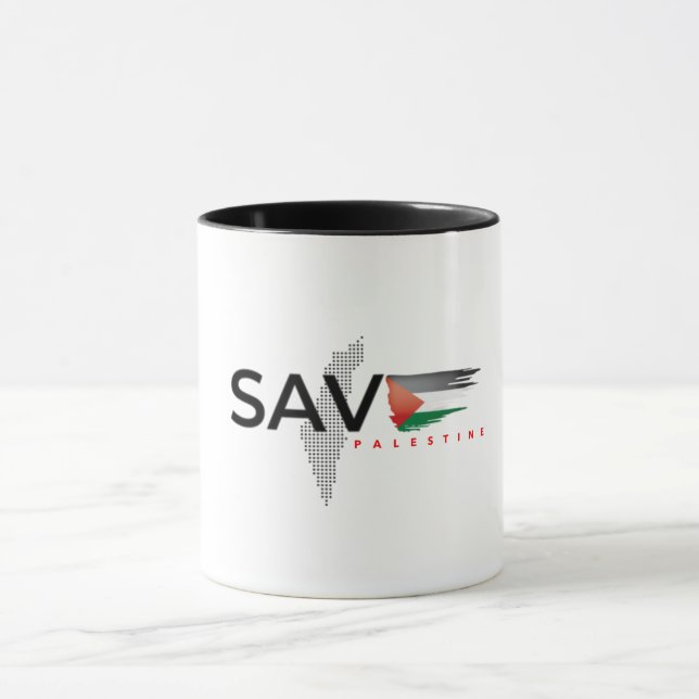 Free Palestine Mugg  (Center)