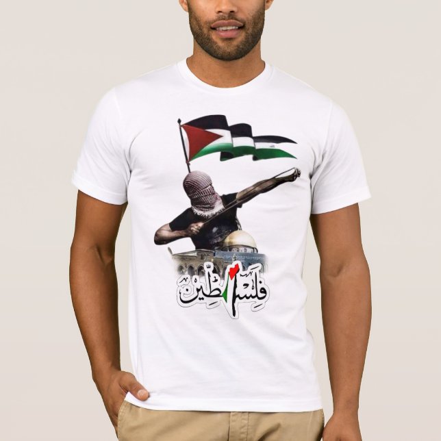 Free Palestine T-Shirt (Framsida)