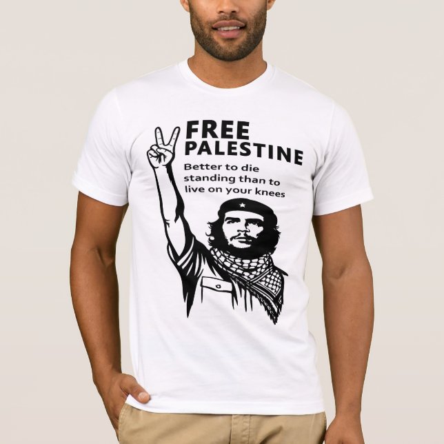 FREE PALESTINE T SHIRT (Framsida)