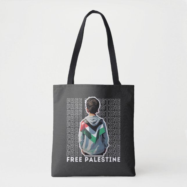 FREE PALESTINE TYGKASSE (Framsida)