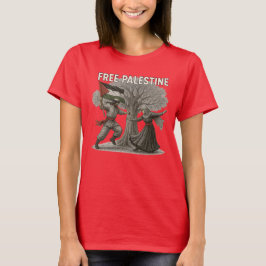 Free Palestine Women’s Tee – Strength & Roots