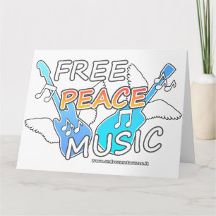 Free Peace Music Kort