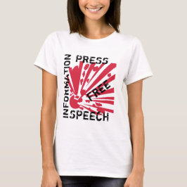 Free Press – Free Speech – Information T Shirt