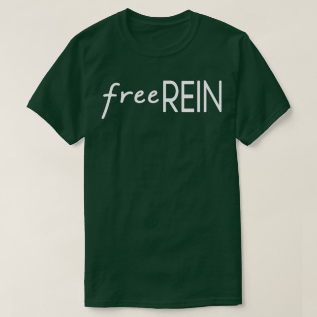 Free Rein white T Shirt (Design framsida)