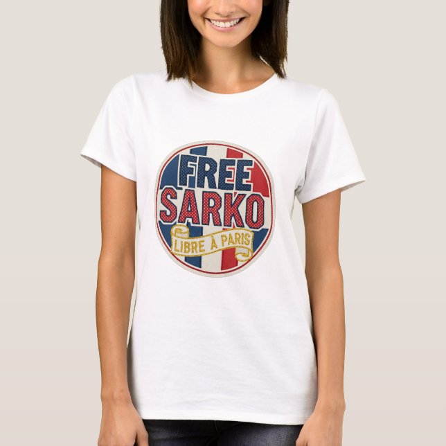 free sarko t shirt (Framsida)