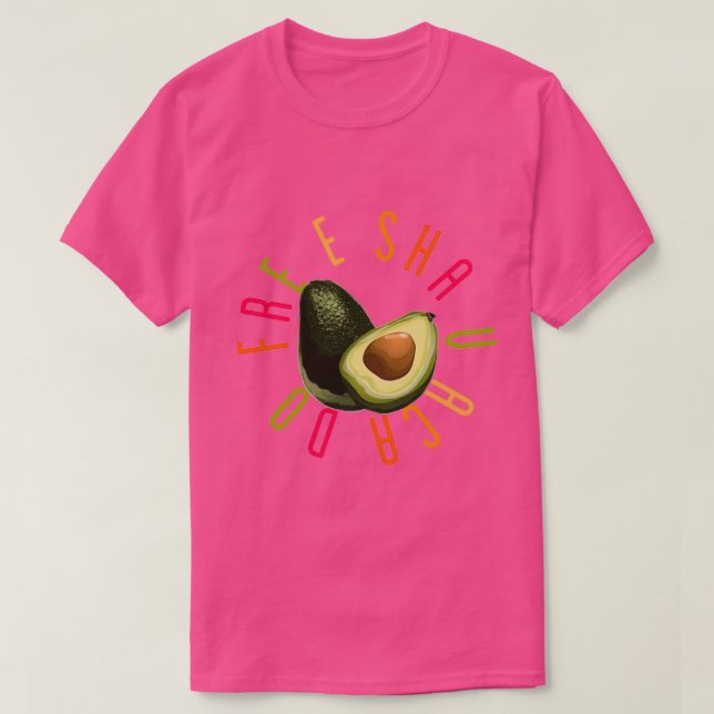 FREE SHAVACADO 2 T SHIRT (Design framsida)