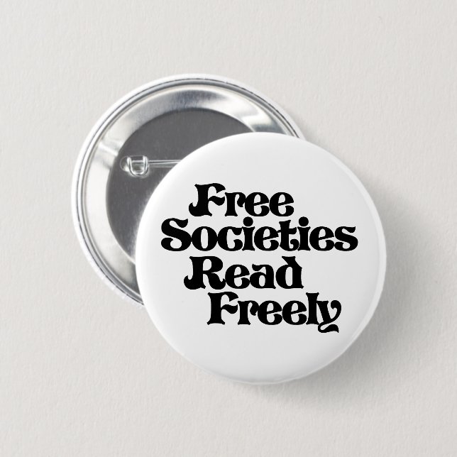 Free Societies Read Freely Knapp (Framsida & baksida)