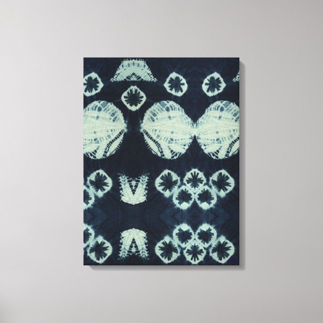 Free Spirit Shibori Canvas Print (Framsida)