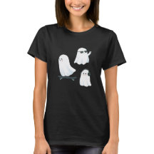 Free Spirits Ghost T-Shirt - Vuxen Halloween Tee