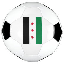 Free Syria Flagga Soccer Ball