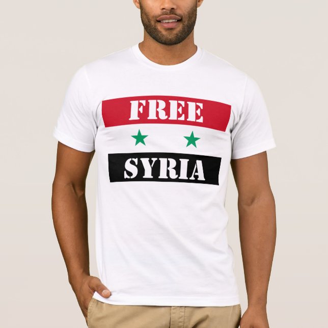 FREE SYRIA T-SHIRT (Framsida)