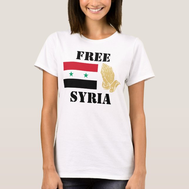 FREE SYRIA TEE SHIRT (Framsida)