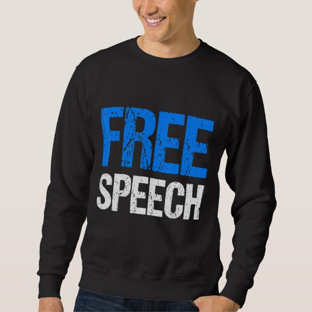 Free Tal Lång Ärmad Tröja (Framsida)