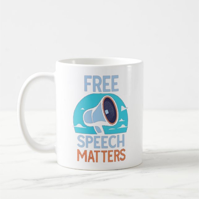 Free Tal Matters Mugg (Vänster)