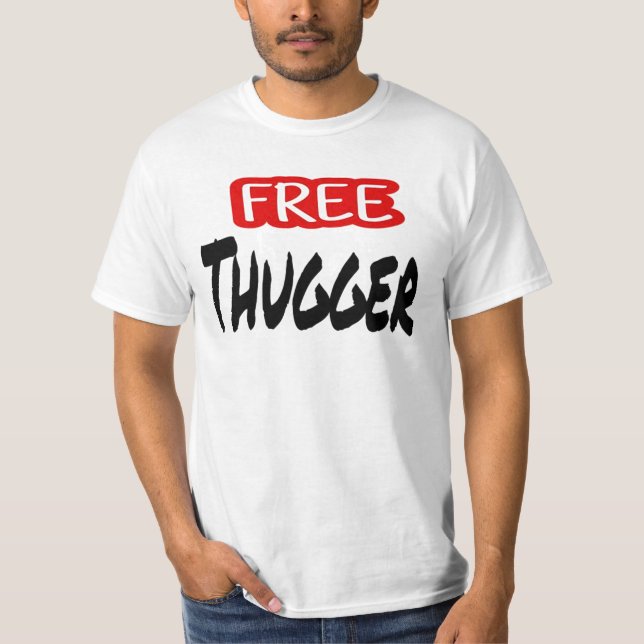 Free Thug-vintage T Shirt (Framsida)