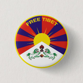 Free Tibet Knapp