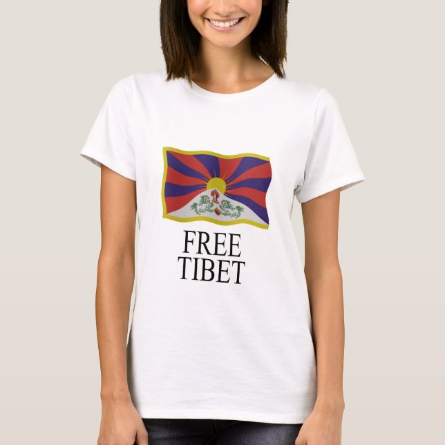 Free Tibet T Shirt (Framsida)