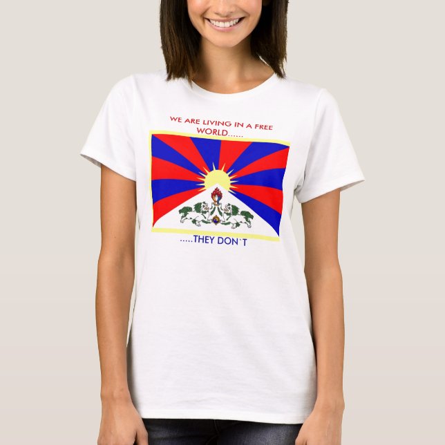 Free Tibet T-Shirt (Framsida)