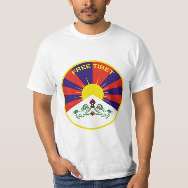 Free Tibet Tee Shirt (Framsida)