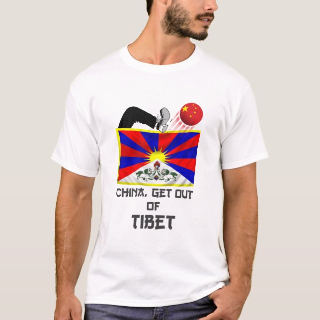 Free Tibet Tee Shirt (Framsida)