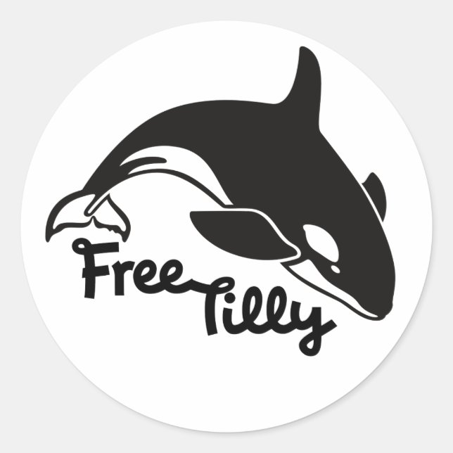 Free Tilly Runt Klistermärke (Framsida)
