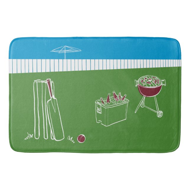 Free TIme Cricket Bath Mat Badrumsmatta (Framsidan)