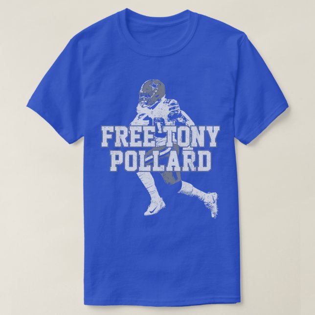 Free Tony Pollard T Shirt (Design framsida)