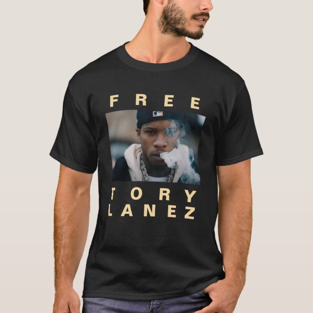 Free Tory Lanez T-Shirt (Framsida)