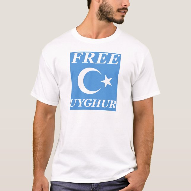FREE UYGHUR TRÖJA (Framsida)