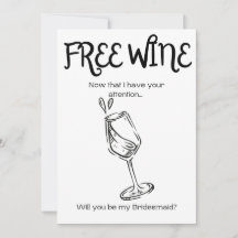 Free Vin - Bridesmaid Frieri