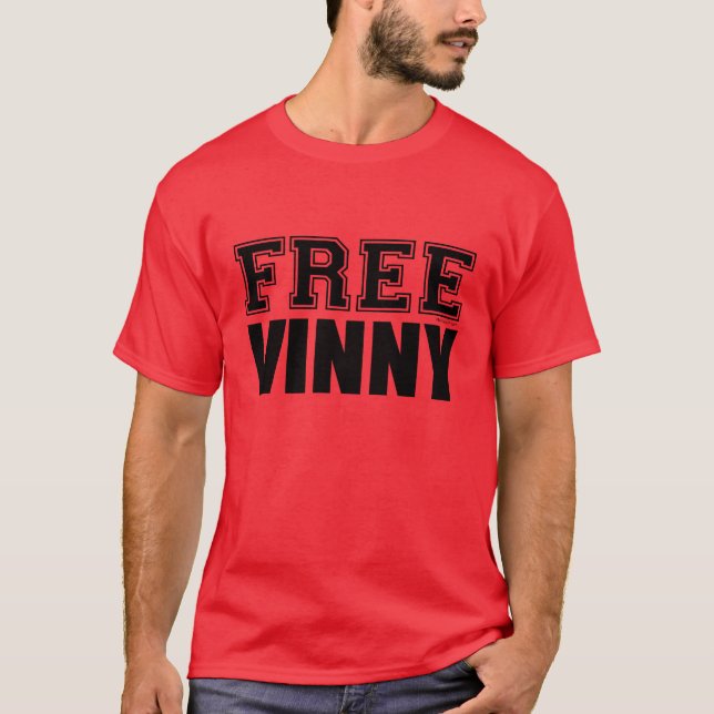 Free Vinny T-shirt (Framsida)