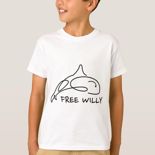 Free Willy T Shirt (Framsida)