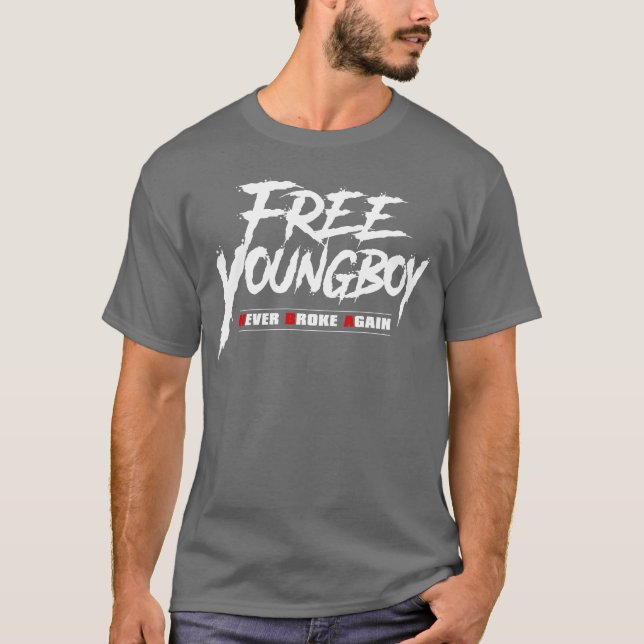 Free Youngboy Free Youngboy Youngboy Free Yb frien T Shirt (Framsida)