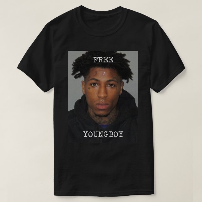 Free Youngboy NBA Youngboy Never Broke Again Class T Shirt (Design framsida)