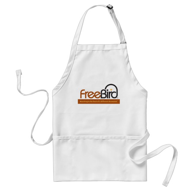 FreeBird vitförkläde Förkläde (Framsidan)