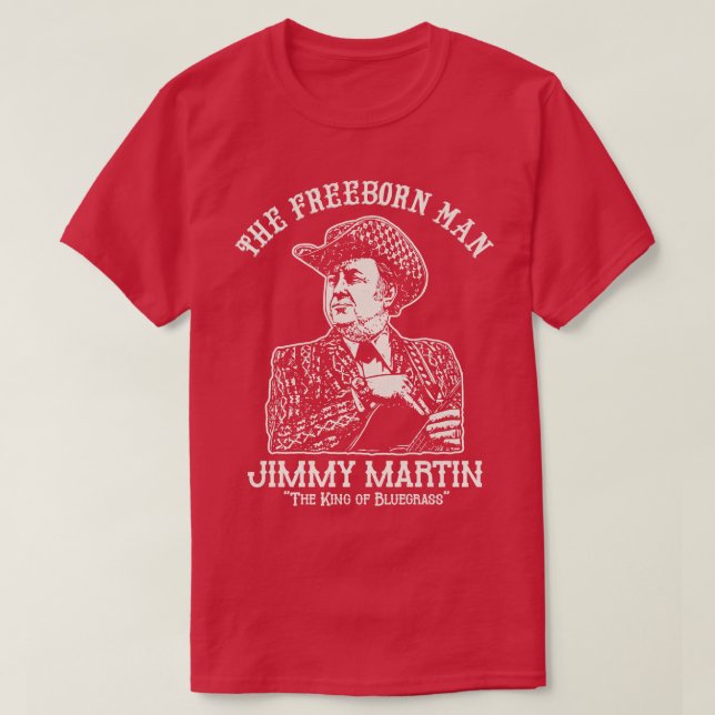 Freeborn Man-Jimmyn Martin T Shirt (Design framsida)