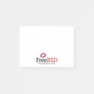 FreeBSD fundamentlogotyp Post-it Block