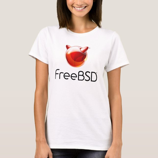 FreeBSD Project Women's T-Shirt (Framsida)