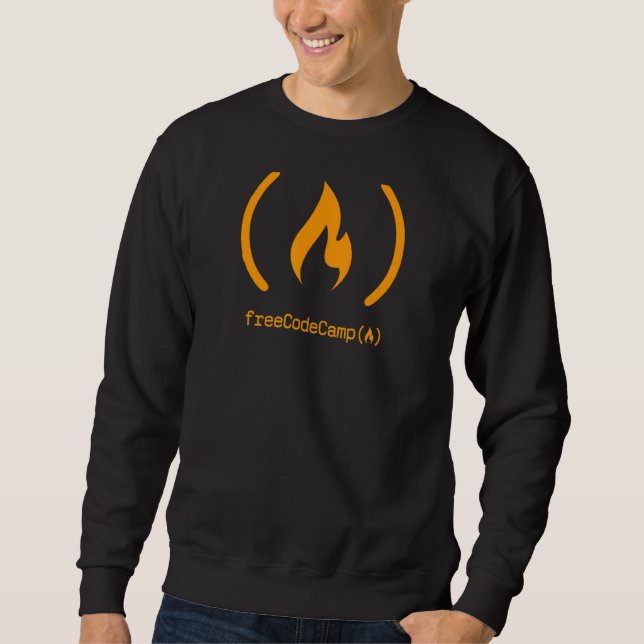 Freecodecamp Coding and Software Development Comm Lång Ärmad Tröja (Framsida)