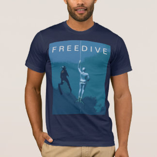 Freedive t-skjorta t shirt