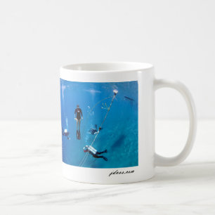 Freediver med Tek dykare Kaffemugg