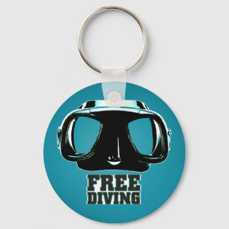 Freediving Keychain 2 Nyckelring