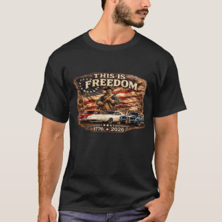 FREEDOM BILAR T SHIRT
