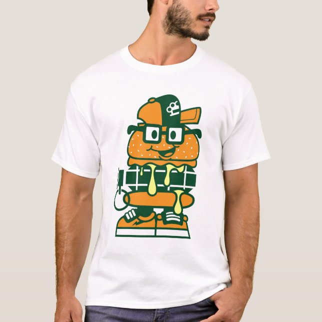 FREEDOM BURGER TEE SHIRT (Framsida)