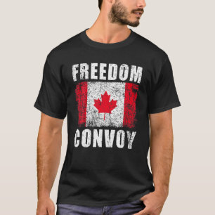 Freedom Convoy 2022 Canadian Trucker Canada Suppor T Shirt