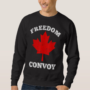 Freedom Convoy 2022 Canadian Trucker Rule Lång Ärmad Tröja