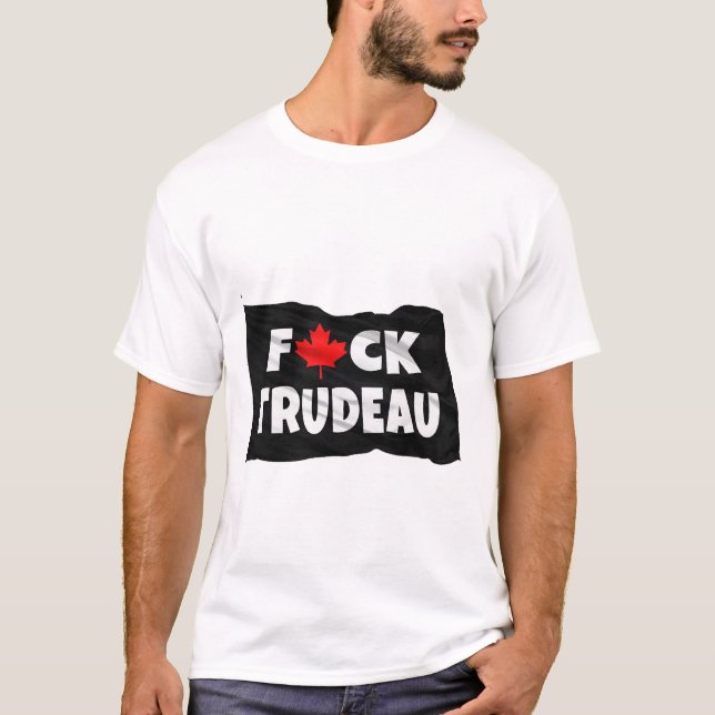 Freedom Convoy 2022-Fan ta Trudeau Classic T Shirt (Framsida)