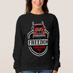Freedom Convoy 2022 Lastbil Driver Canada Support T Shirt