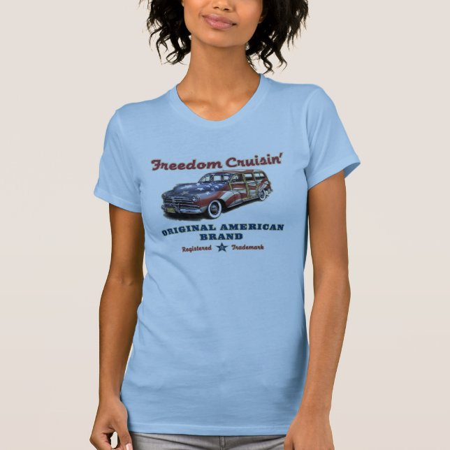 Freedom Cruisin'Dam T-Shirts (Framsida)